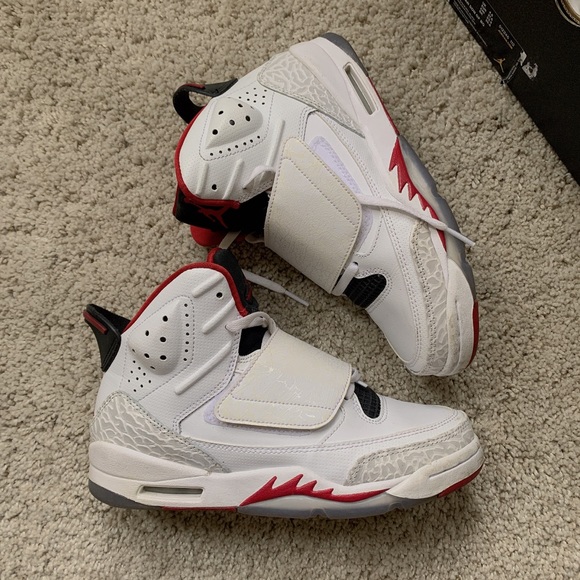 [AIR JORDAN] JORDAN SON OF MARS “ Fire Red”( GS) - Picture 2 of 9